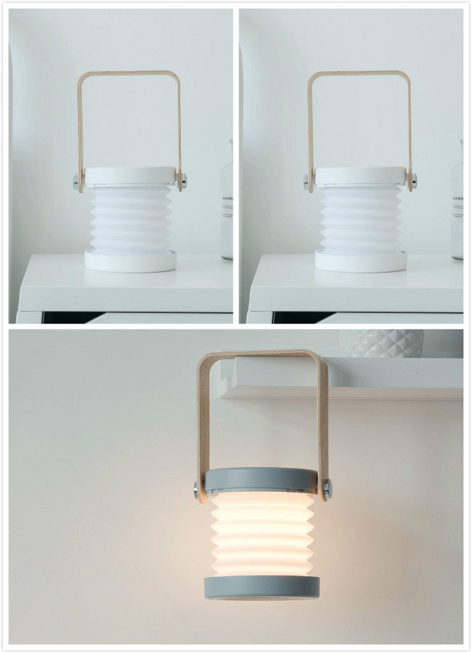 Foldable LED Night Light – Touch Dimmable Portable USB Lantern Lamp