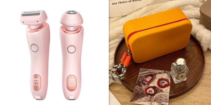 2-in-1 Women’s Electric Hair Removal Epilator – USB Rechargeable Shaver