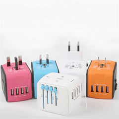 Universal Multi-Function Travel Socket with USB Charger