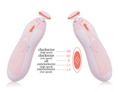 Anti-Scratch Baby Electric Nail Polisher – Safe, Quiet, Multifunctional