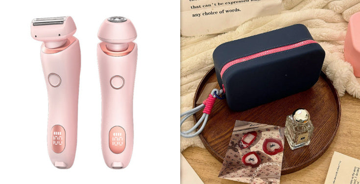 2-in-1 Women’s Electric Hair Removal Epilator – USB Rechargeable Shaver