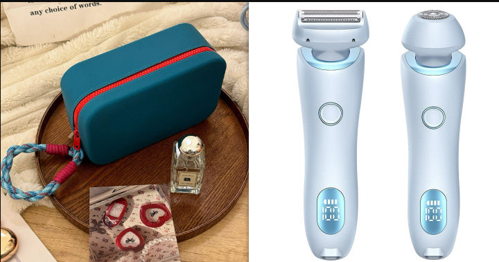 2-in-1 Women’s Electric Hair Removal Epilator – USB Rechargeable Shaver