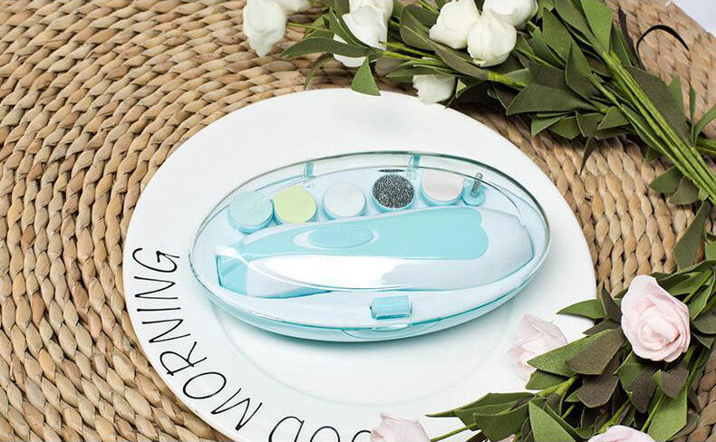 Anti-Scratch Baby Electric Nail Polisher – Safe, Quiet, Multifunctional