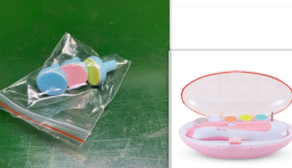 Anti-Scratch Baby Electric Nail Polisher – Safe, Quiet, Multifunctional