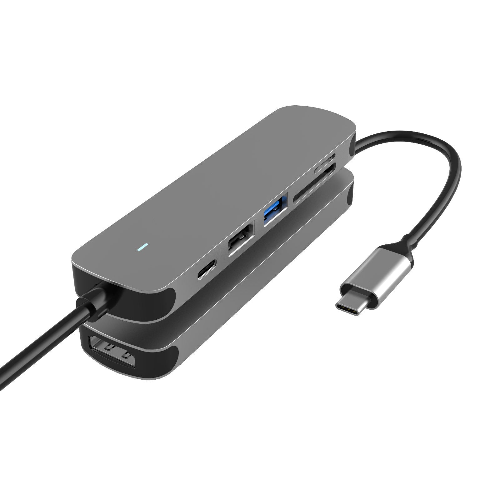 Multi-Function USB-C Hub – HDMI Docking Station & Notebook Adapter