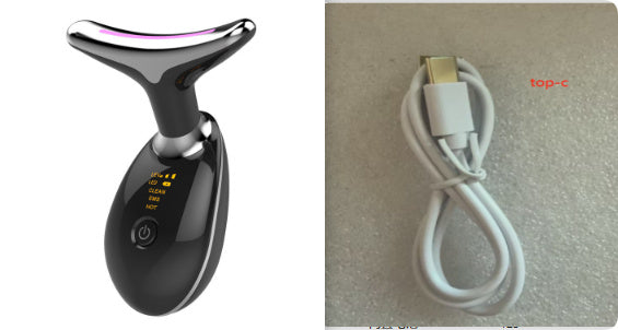 EMS Neck Massager – Thermal Lifting, Tightening & Wrinkle Remover