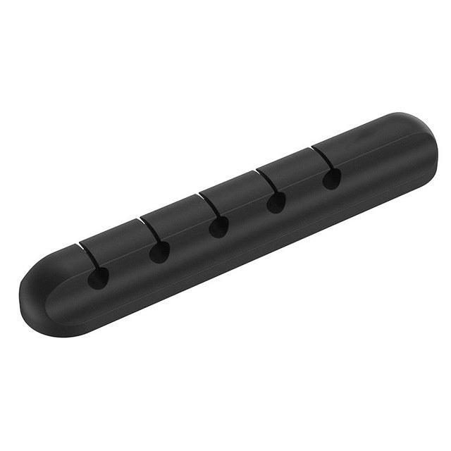 Silicone Cable Organizer – USB Cord Winder & Desktop Wire Clips