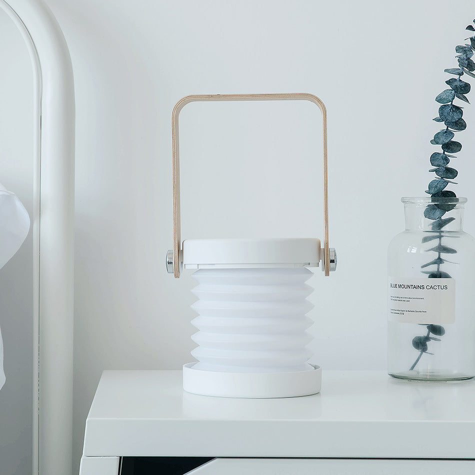 Foldable LED Night Light – Touch Dimmable Portable USB Lantern Lamp