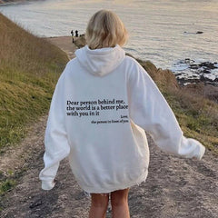 Unisex Printed Hoodie – Plush Kangaroo Pocket Drawstring Pullover