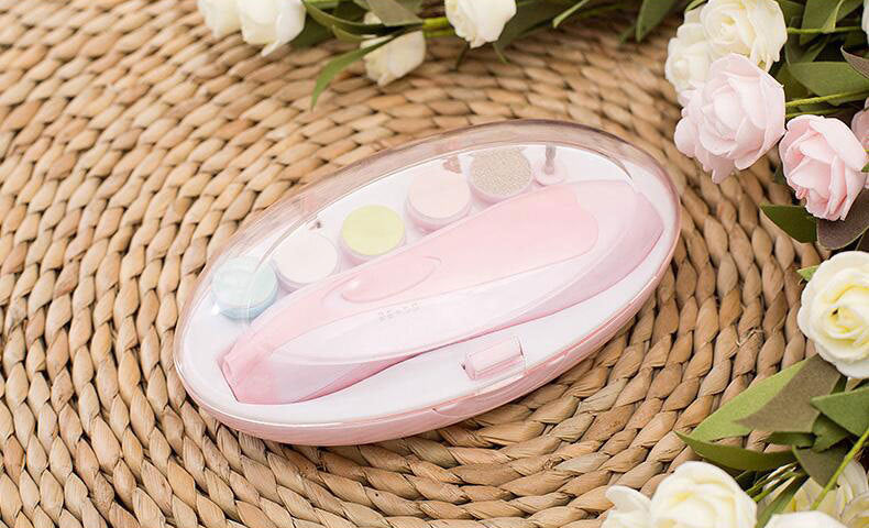 Anti-Scratch Baby Electric Nail Polisher – Safe, Quiet, Multifunctional