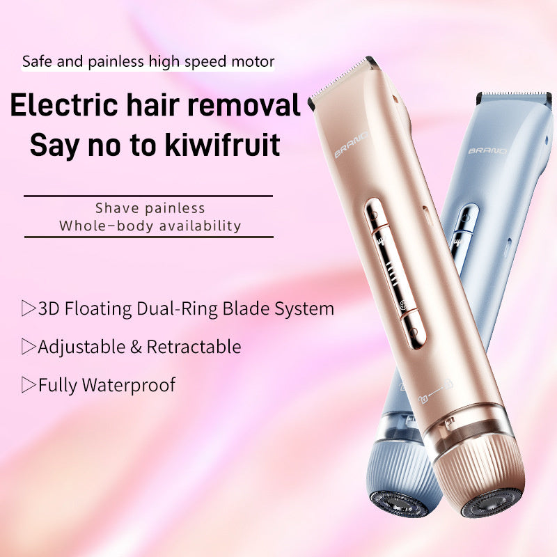 2-in-1 Women’s Electric Hair Removal Epilator – USB Rechargeable Shaver