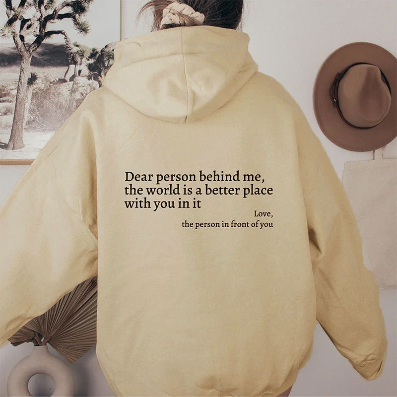 Unisex Printed Hoodie – Plush Kangaroo Pocket Drawstring Pullover