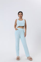 Cozy 3-Piece Pajama Set – Warm Loungewear for Women