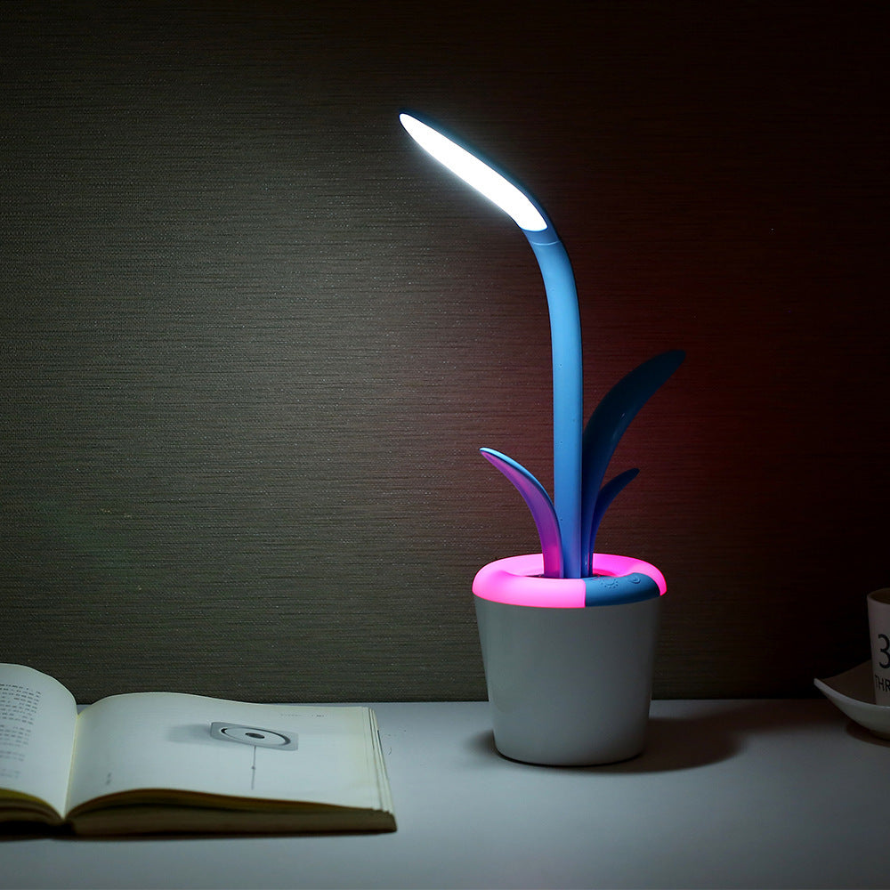 Modern USB LED Desk Lamp – Eye Protection, Touch Control, Rechargeable