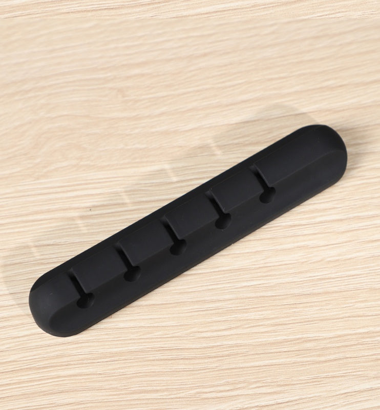 Silicone Cable Organizer – USB Cord Winder & Desktop Wire Clips