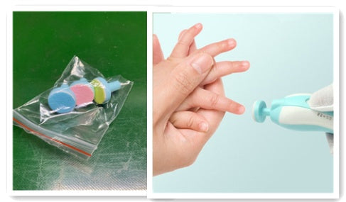 Anti-Scratch Baby Electric Nail Polisher – Safe, Quiet, Multifunctional