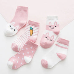 Kids Sport Socks 5 Pair