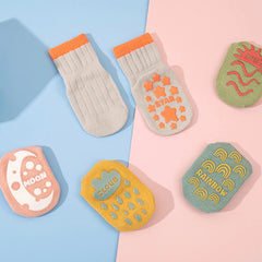 Solid Striped Spring Baby Socks