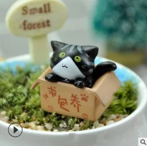 1PC Cute Mini Cat Ornament For Kids