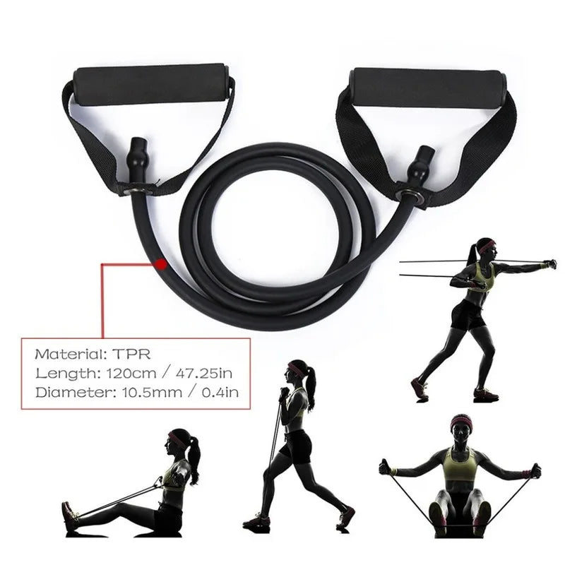 Resistance Fitness Pull Rope Rubber Bands