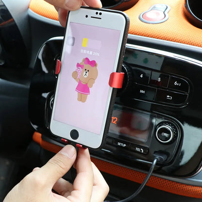 Smart Car interface mobile phone holder