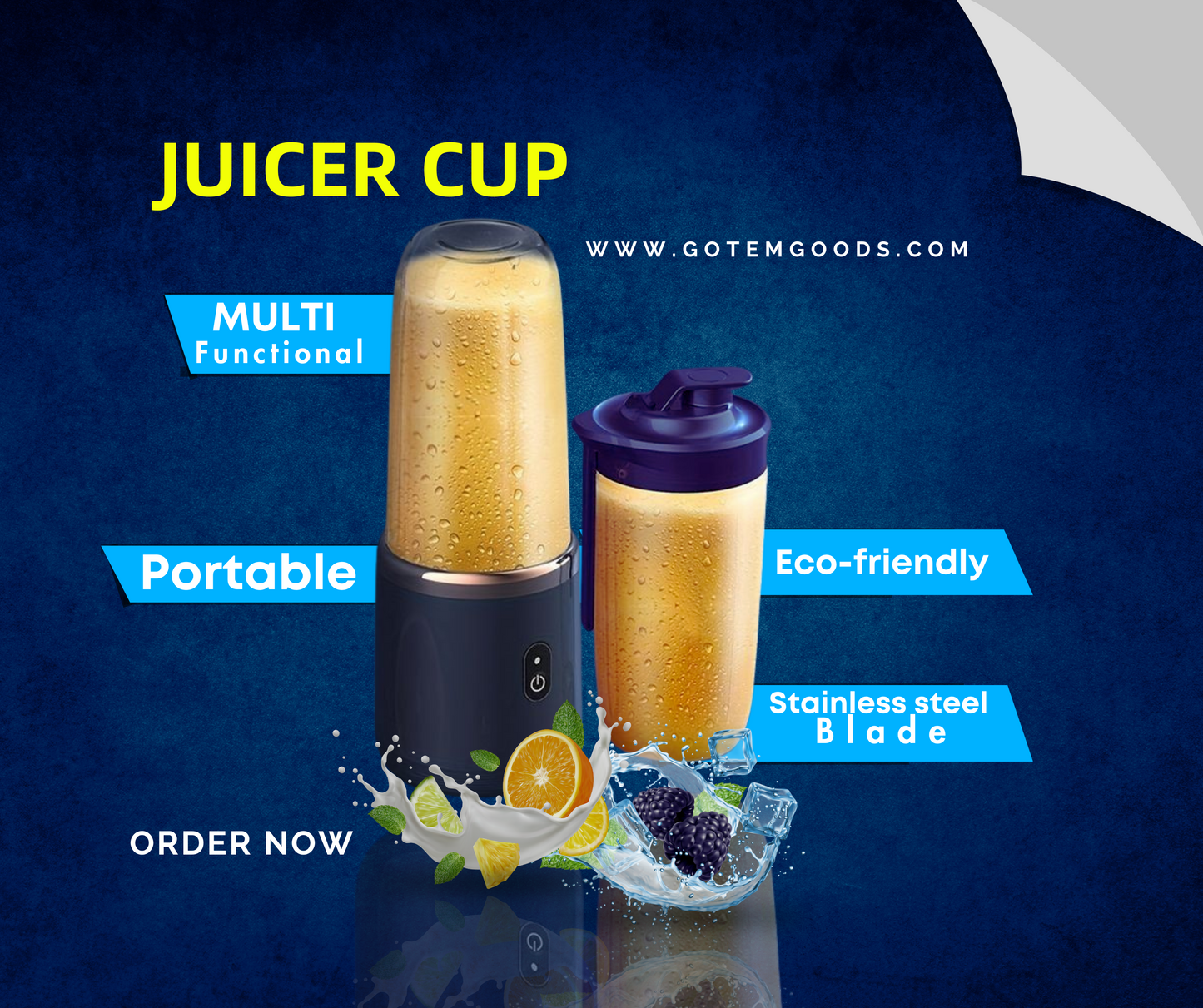 SMALL PORTABLE ELECTRIC JUICER