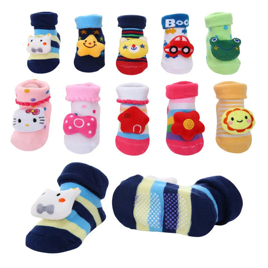 Cartoon Antiskid Baby Floor Socks
