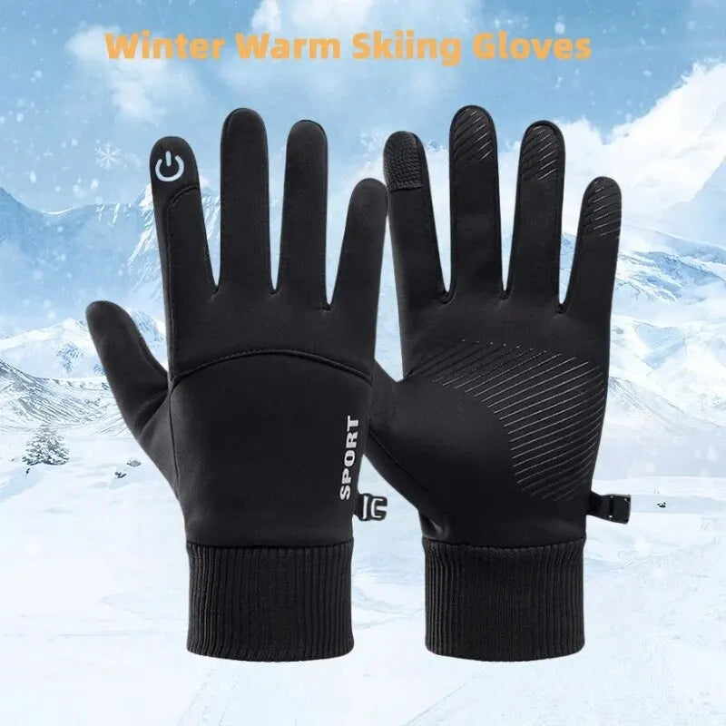 Winter Warm Full Fingers Waterproof Gloves