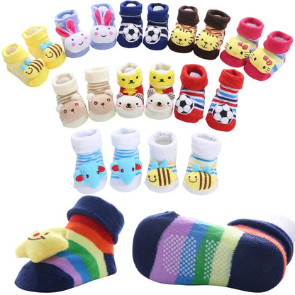 Cartoon Antiskid Baby Floor Socks
