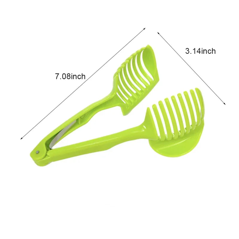 Handheld Tomato Slicer Bread Clip