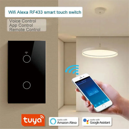 WIFI Smart Wall Touch Light Switch