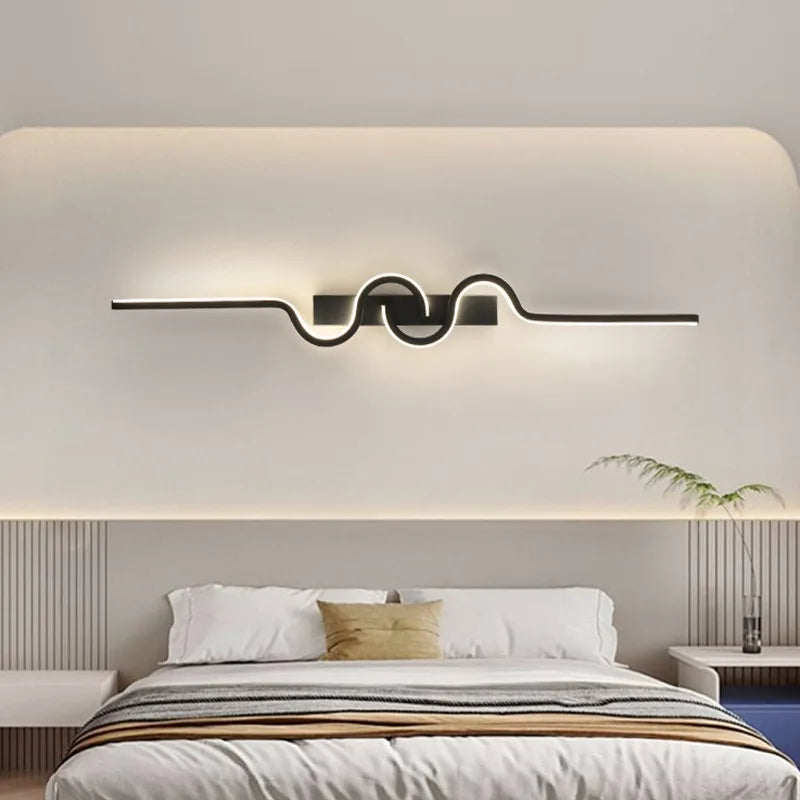 Nordic Minimalist LED Living Room Wall Lamp