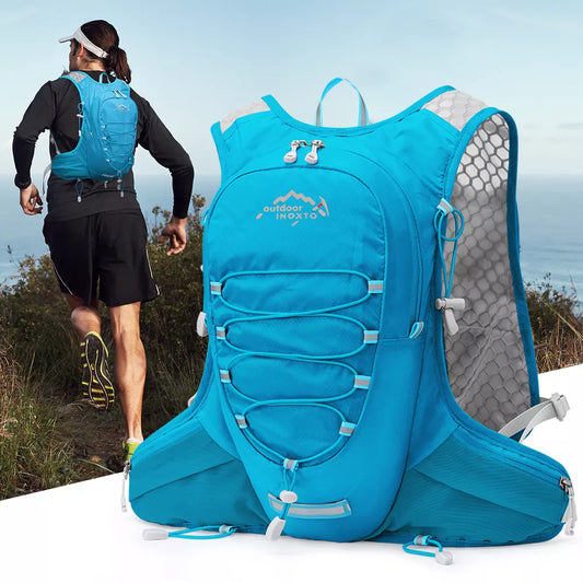Portable waterproof bicycle backpack