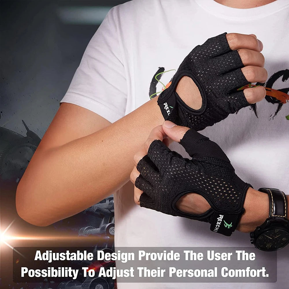 1Pair Breathable Workout Gloves