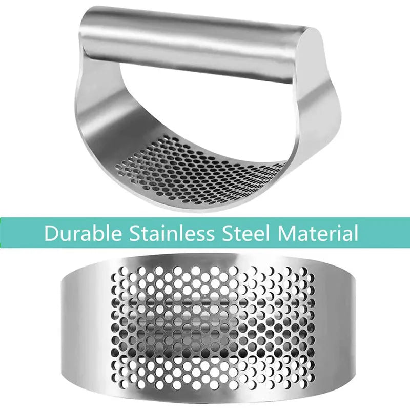 Stainless Steel Garlic Press