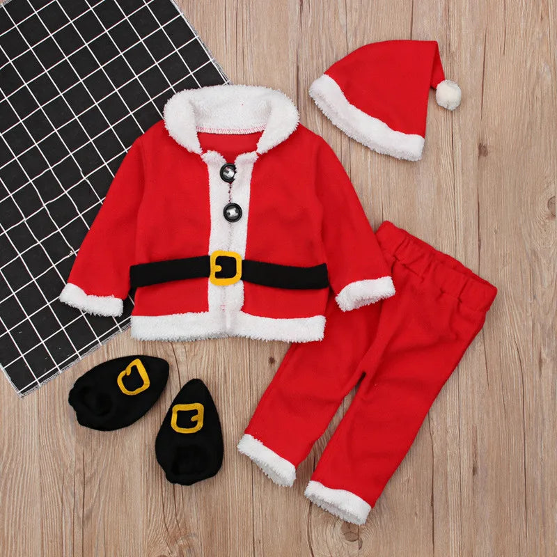 Christmas Cosplay Baby Girl Clothes Suit