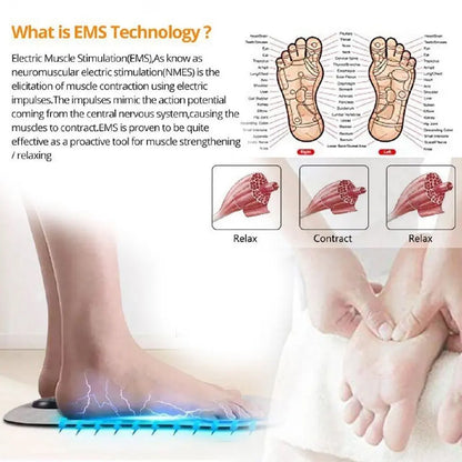 EMS Foot Massage Pad Simulator