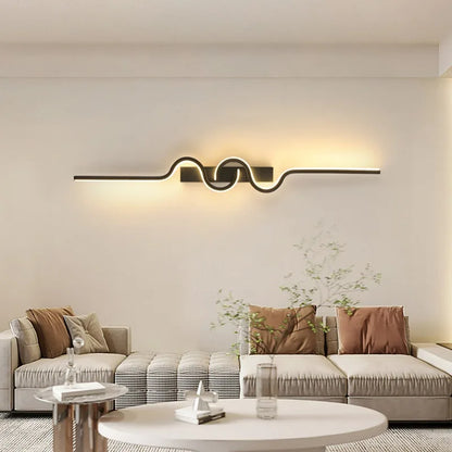 Nordic Minimalist LED Living Room Wall Lamp