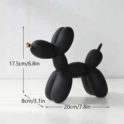 Nordic Balloon Dog Figurines