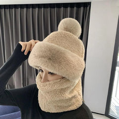 Women Outdoor Ski Windproof Hat