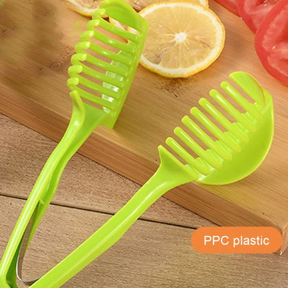 Handheld Tomato Slicer Bread Clip