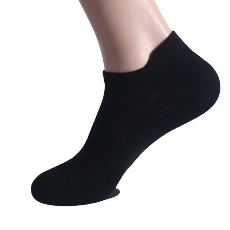 Running Solid Color Ankle Socks 6Pack