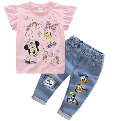 Summer Baby Girls Boys Clothing Set