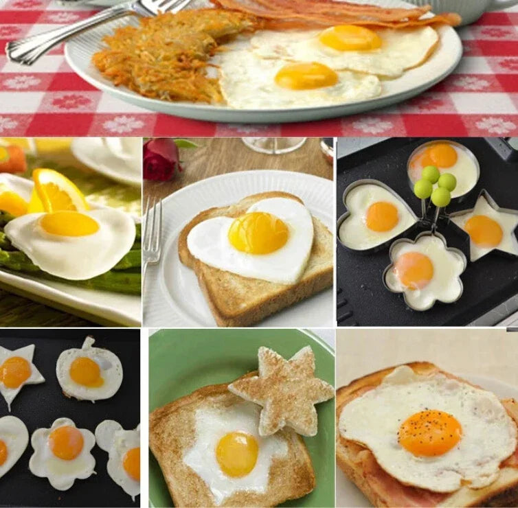 Stainless Steel Fried Egg Mold Pancake Maker