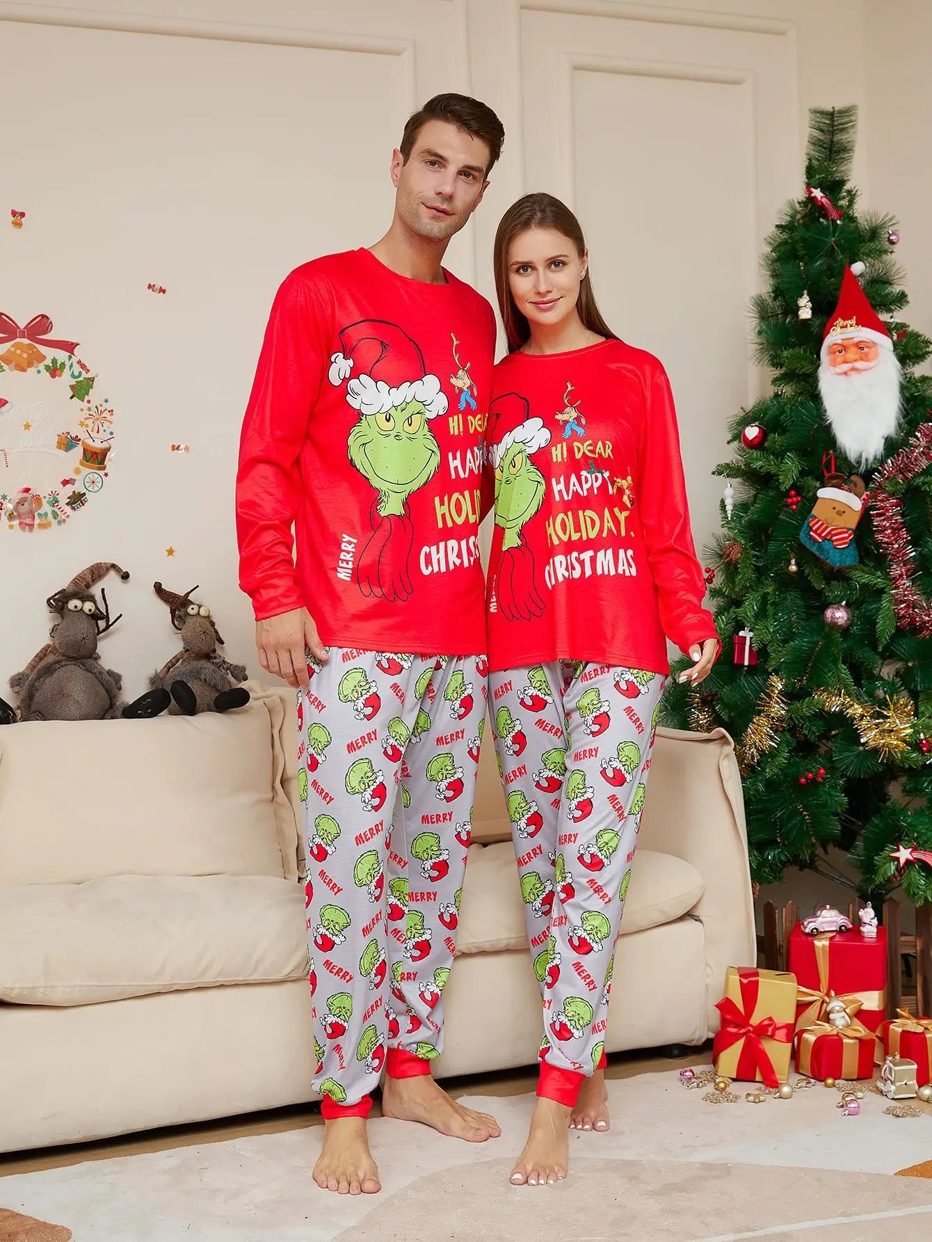 Christmas Pajamas Family Set