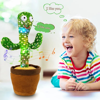 Kids Dancing Talking Cactus Toys