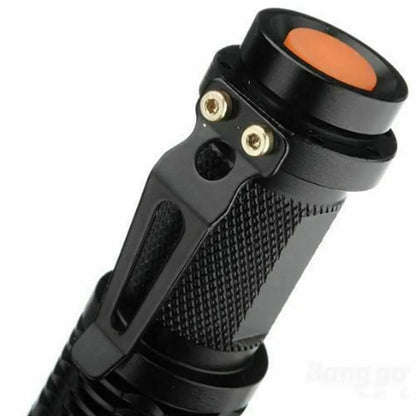 LED Tactically Pocket Waterproof Flashlight