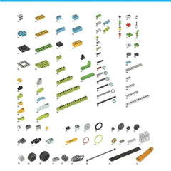 STEM Educational Building Blocks Kit with Bluetooth Connectivity for WeDo 2.0 Core Programming Learning