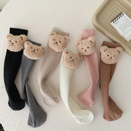 High Soft Cute Bear Children Socks