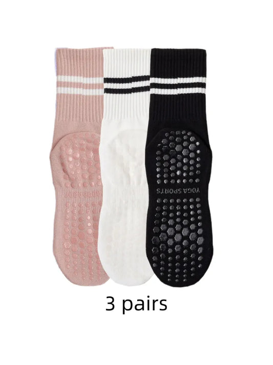 Yoga socks set of 3